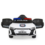 Акумулаторна кола Audi RS e-tron 717 бял полиция - Image 5