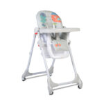 Детски стол за хранене Kimchi сив