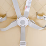 Дървен стол за хранене Gelato 2в1 бежов - Image 7