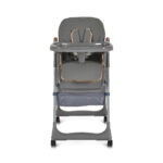 Детски стол за хранене с подарък Lindo сив - Image 3