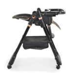 Детски стол за хранене с подарък Lindo черен - Image 7