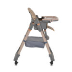 Детски стол за хранене с подарък Lindo бежов - Image 6