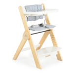 Дървен стол за хранене Caramel бял - Image 6