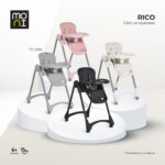 Стол за хранене Rico розов - Image 2