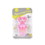 Биберон за мека храна Love  F1333 розов - Image 2