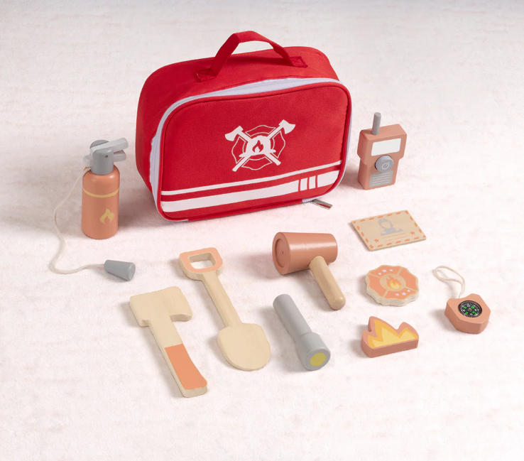 Дървен пожарникарски комплект TK317N