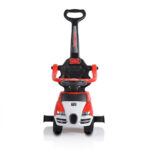 Кола за бутане с дръжка Rider 208 червен - Image 12