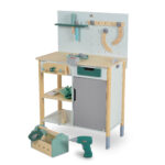 Дървена работна маса W03D234 - Image 13