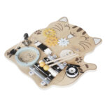 Дървена монтесори дъска Cat - Image 7