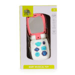 Бебешки музикален телефон с капаче Pink K999-95G - Image 6