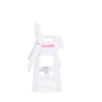 Дървен стол за кукла - стол за хранене B012 - Image 11