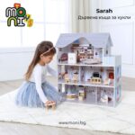 Дървена Kъща за кукли Sarah 8301 - Image 7