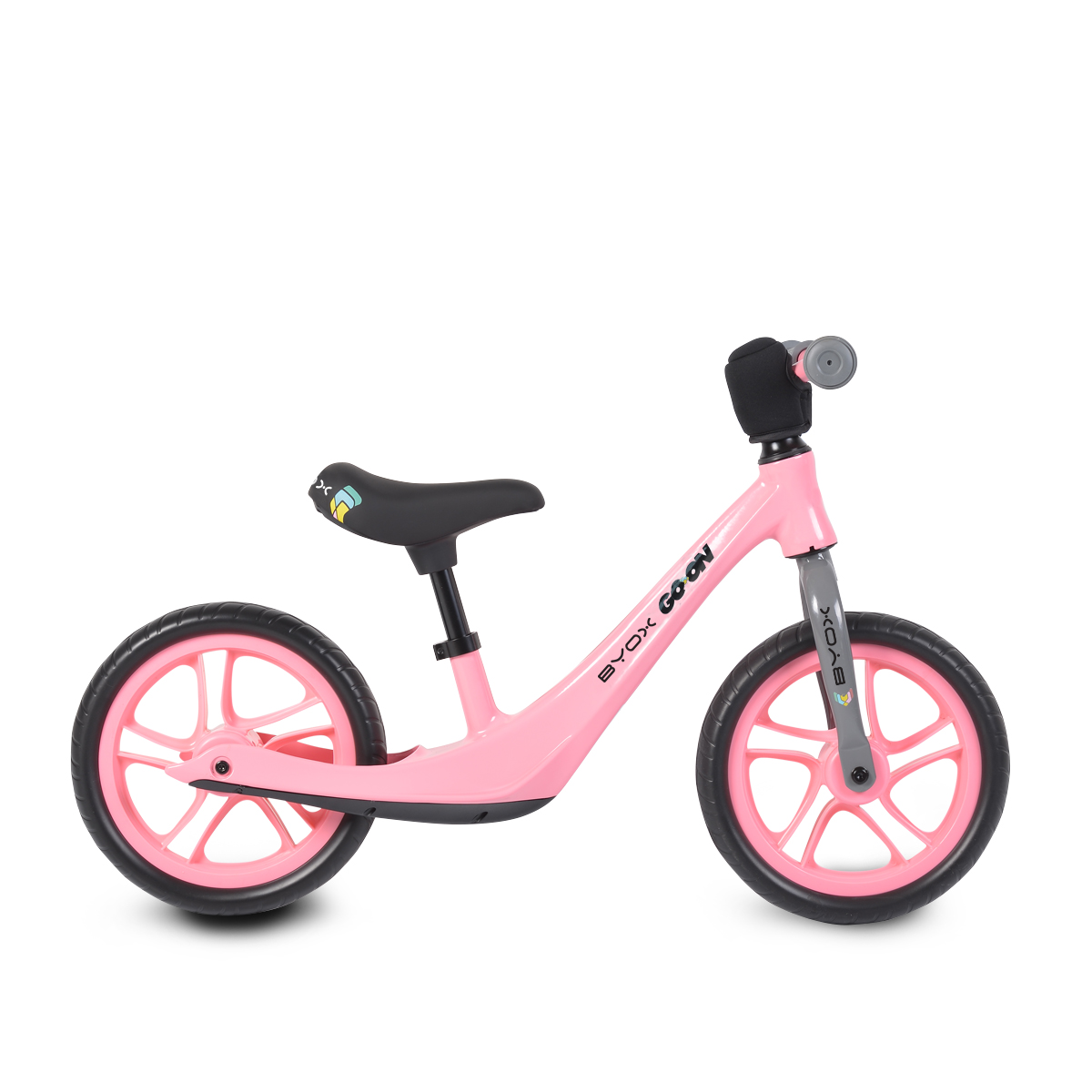 Балансиращ велосипед Go On розов