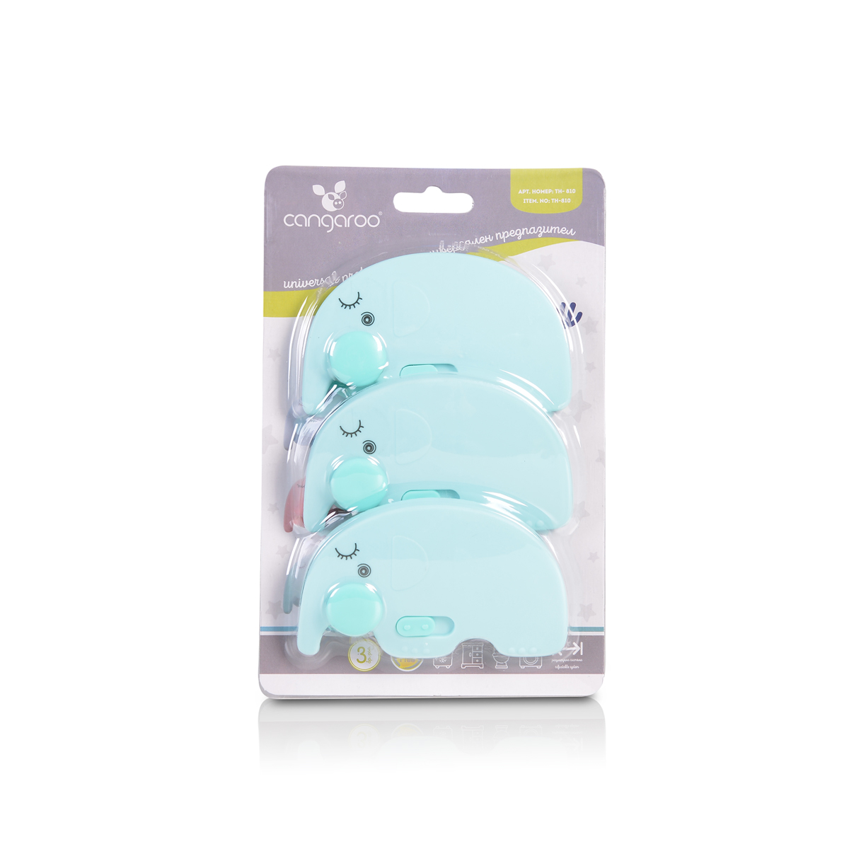 image Предпазител за чекмеджета Henry тюркоаз - Image 1