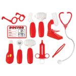 Докторски комплект с чанта розов 03310 - Image 2