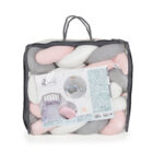 Луксозен oбиколник плитка Braidy220/13см. розов - Image 2