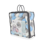 Луксозен oбиколник плитка Braidy220/13см. син - Image 3