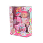 Кукла 31cm пишкаща  с обувки и лигавник 8261 - Image 2