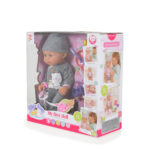Кукла 31cm пишкаща с обувки,гърне,прибори 8280 - Image 2