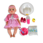 Кукла 46см пишкаща и плачеща с рокля 8192 - Image 3