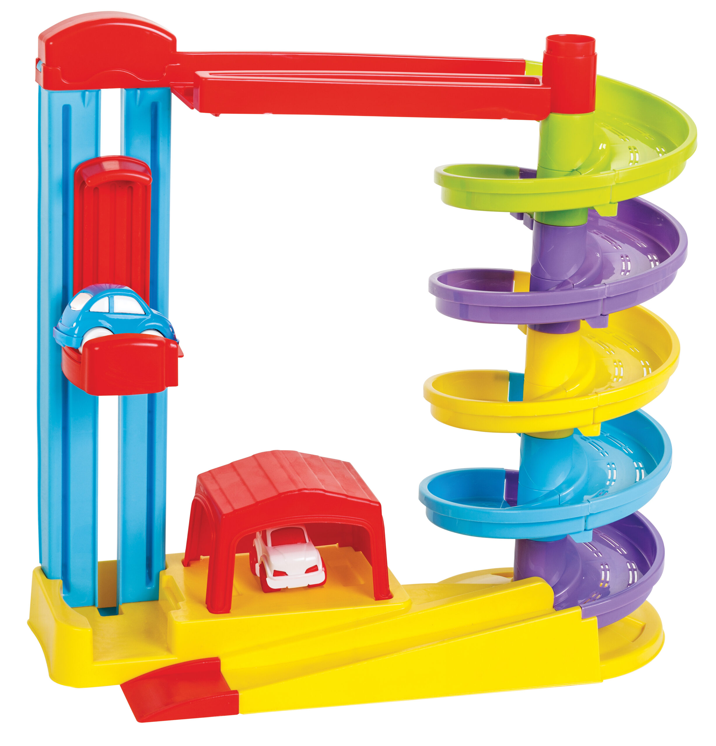 Ролбан с коли и асансьор 07668