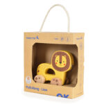 Дървена играчка за дърпане Лъвче TJ008 - Image 4