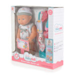 Кукла 31см със стетоскоп и звук Hippo 6818 - Image 2