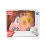 Сортер музикален розов HE0548 - Image 6