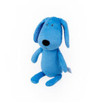 Мека играчка За Гушкане Dog 28cm син 81993 - Image 3