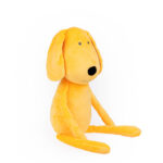 Мека играчка За Гушкане Dog 58cm оранжев 81987 - Image 2