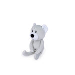 Мека играчка За Гушкане Teddy Bear светло сив 82004 - Image 3