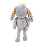 Мека играчка за гушкане Bunny сив 81971 - Image 5