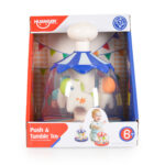Бебешки музикален пумпал Pony син HE8085 - Image 2