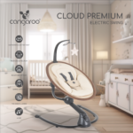 Електрическа люлка Cloud Premium светлосив - Image 9