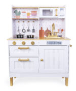 Дървена бяла кухня с аксесоари 7275 - Image 2