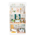 Дървена Kъща за кукли с мебели 8211 - Image 3