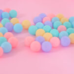 Кошара за игра 146 cm с 50 топки pink - 7061B - Image 6