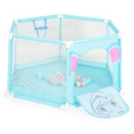 Кошара за игра 146 cm с 50 топки blue - 7062B - Image 4