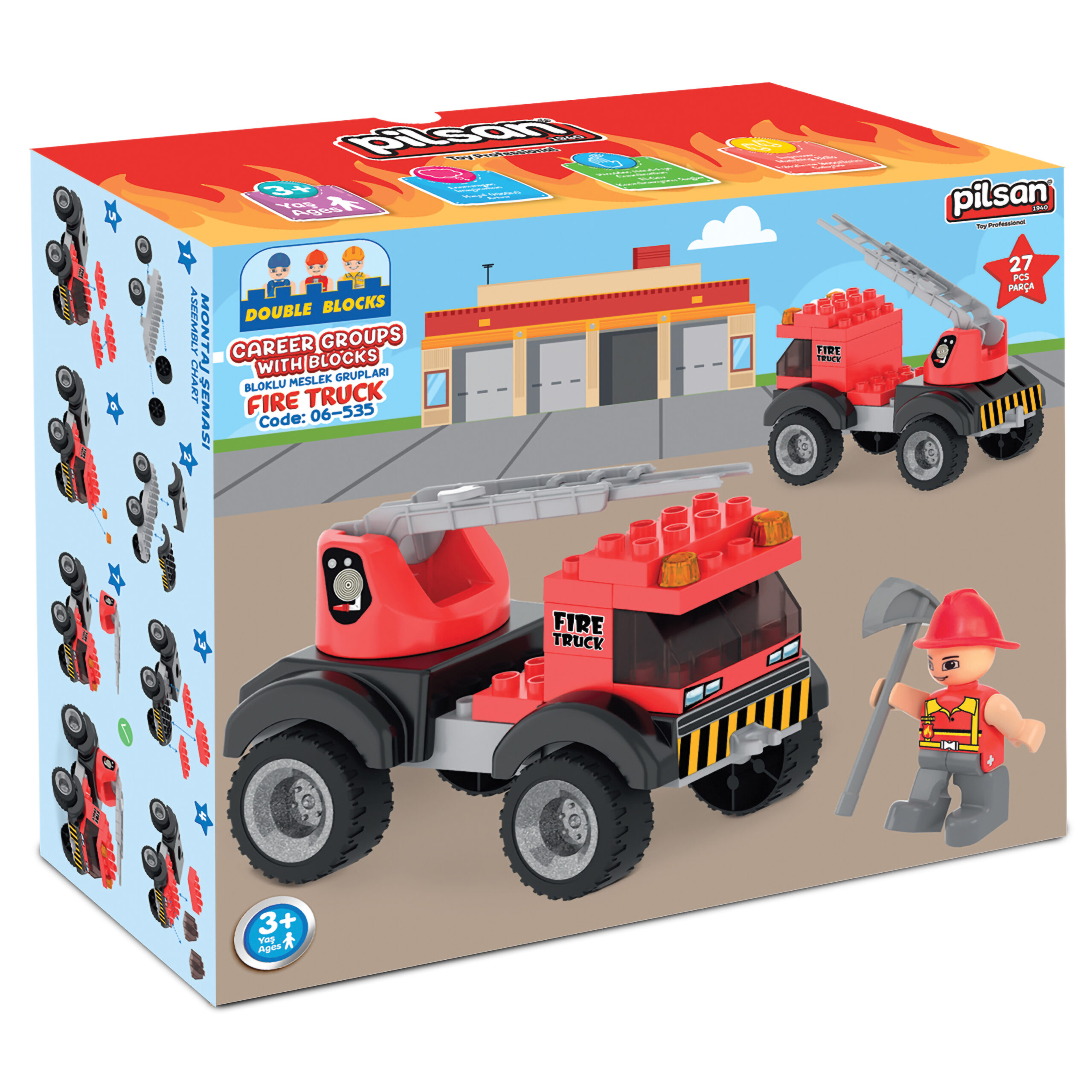 Конструктор Pilsan Career Group Fire-06535