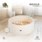 Мек басейн Boucle с 200 топки слонова-кост - Image 2