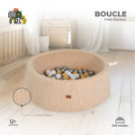 Мек басейн Boucle с 200 топки бежов - Image 2
