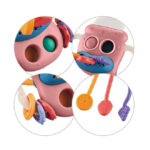 Бебешка сензорна играчка Baby bottle pink - Image 2