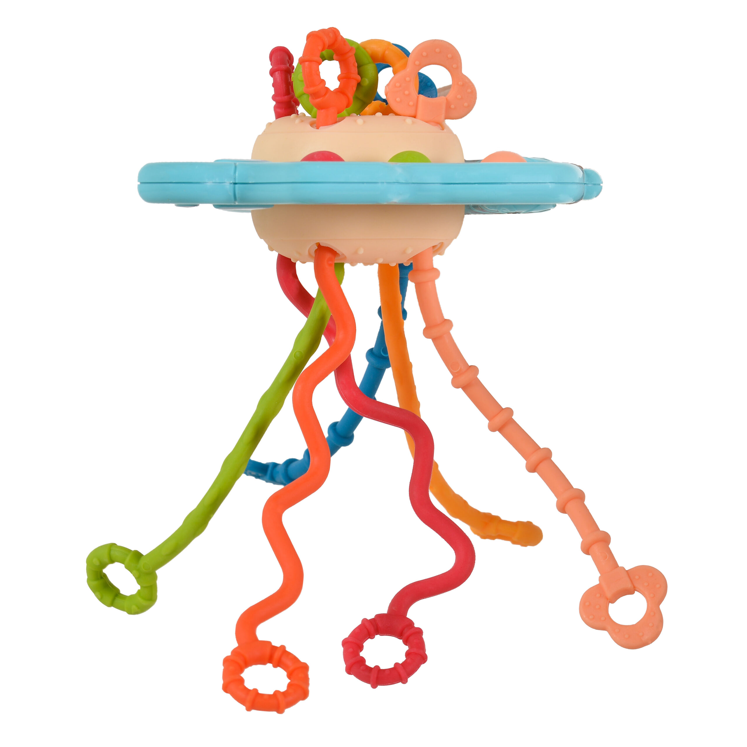 Бебешка сензорна играчка Elephant 2890-blue