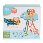 Бебешка сензорна играчка Elephant 2890-blue - Image 4