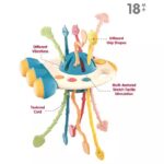 Бебешка сензорна играчка UFO blue - Image 3