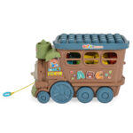 Конструктор Влак с меки кубчета - Image 4