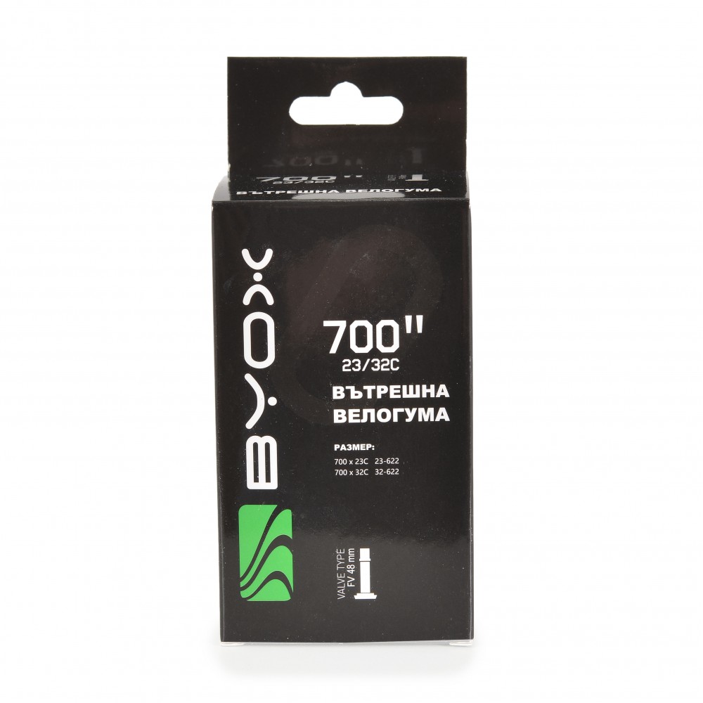 Вело вътрешна гума BYOX 700 х 23/32C, F/V 48mm