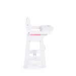 Дървен стол за кукла - стол за хранене B012 - Image 3