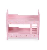 Дървена мебел за кукла , двуетажно легло A003 - Image 2