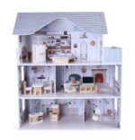 Дървена Kъща за кукли Sarah 8301